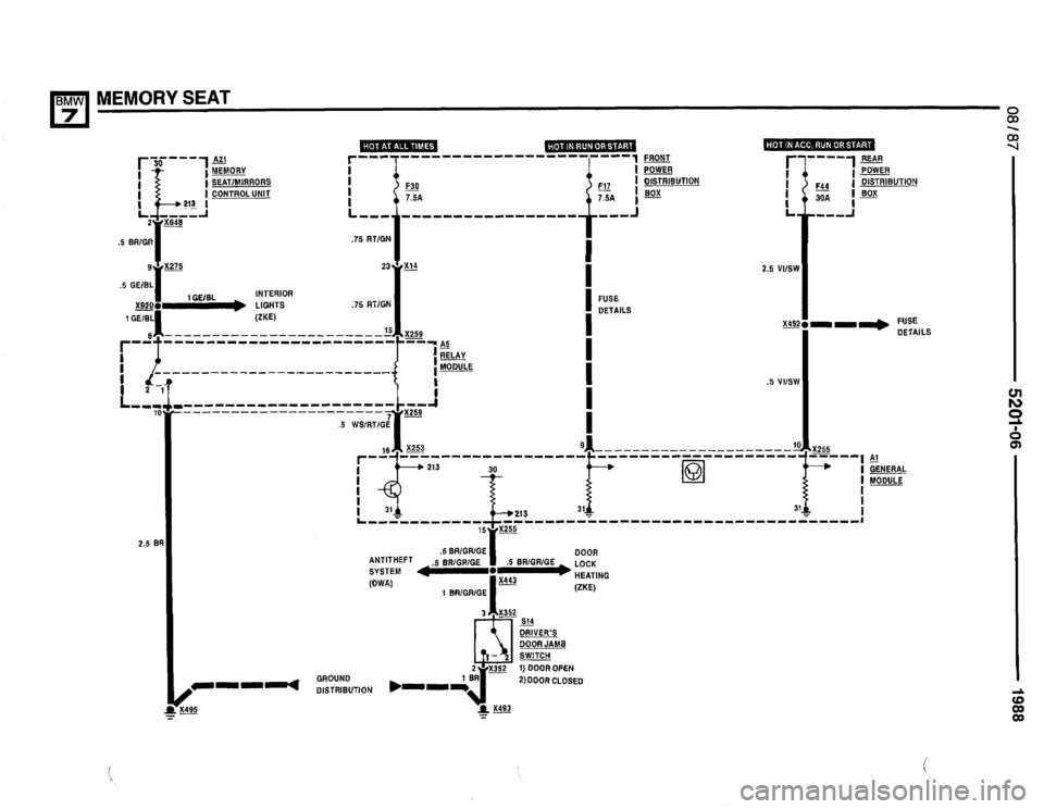 BMW 735i 1987 E32 Electrical Troubleshooting Manual BMW 735i 1987 E32 Electrical Troubleshooting Manual