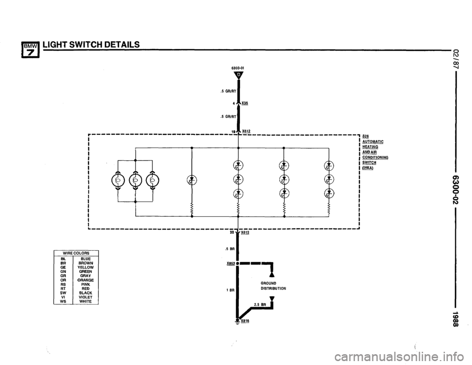 BMW 735i 1987 E32 Electrical Troubleshooting Manual BMW 735i 1987 E32 Electrical Troubleshooting Manual