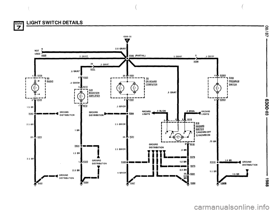 BMW 735i 1987 E32 Electrical Troubleshooting Manual BMW 735i 1987 E32 Electrical Troubleshooting Manual