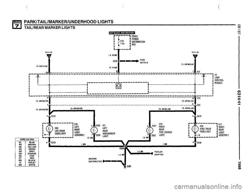 BMW 735i 1987 E32 Electrical Troubleshooting Manual BMW 735i 1987 E32 Electrical Troubleshooting Manual