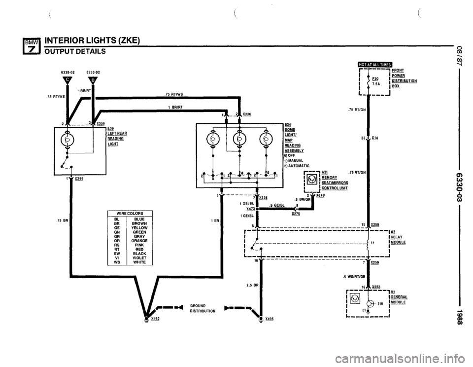 BMW 735i 1987 E32 Electrical Troubleshooting Manual BMW 735i 1987 E32 Electrical Troubleshooting Manual