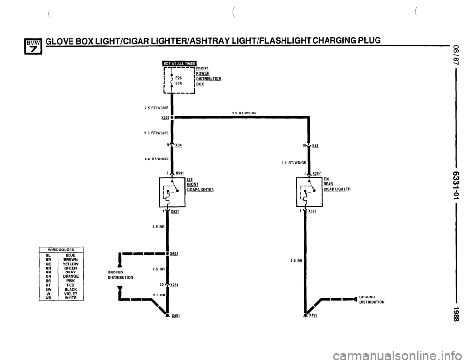 BMW 735i 1987 E32 Electrical Troubleshooting Manual BMW 735i 1987 E32 Electrical Troubleshooting Manual