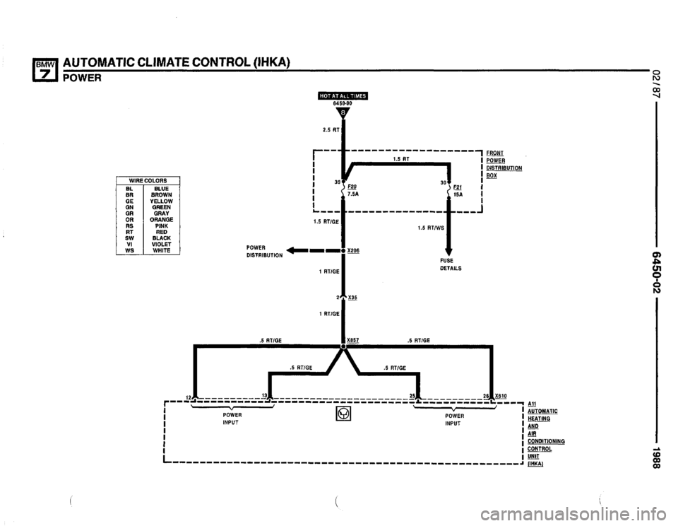 BMW 735i 1987 E32 Electrical Troubleshooting Manual BMW 735i 1987 E32 Electrical Troubleshooting Manual
