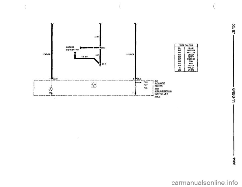 BMW 735i 1987 E32 Electrical Troubleshooting Manual  BMW 735i 1987 E32 Electrical Troubleshooting Manual