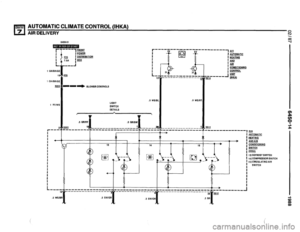 BMW 735i 1987 E32 Electrical Troubleshooting Manual  BMW 735i 1987 E32 Electrical Troubleshooting Manual
