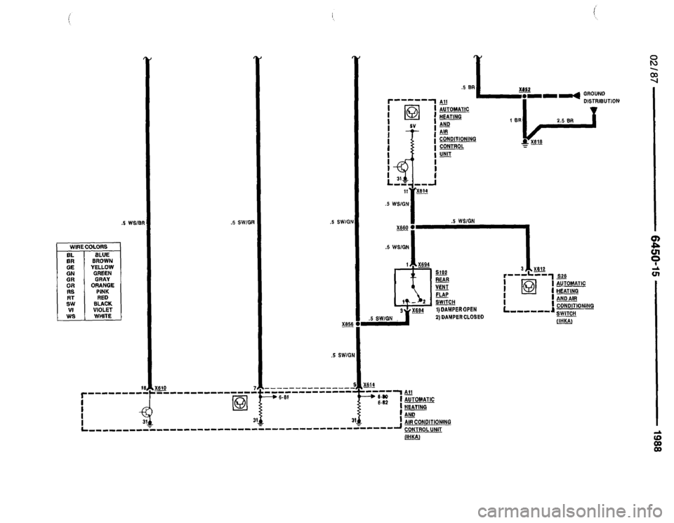 BMW 735i 1987 E32 Electrical Troubleshooting Manual  BMW 735i 1987 E32 Electrical Troubleshooting Manual