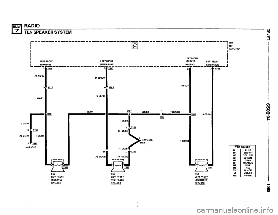 BMW 735i 1987 E32 Electrical Troubleshooting Manual BMW 735i 1987 E32 Electrical Troubleshooting Manual