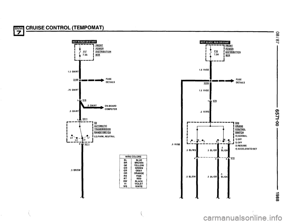 BMW 735i 1987 E32 Electrical Troubleshooting Manual BMW 735i 1987 E32 Electrical Troubleshooting Manual