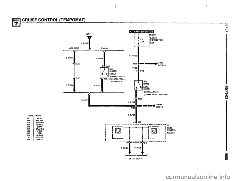 BMW 735i 1987 E32 Electrical Troubleshooting Manual BMW 735i 1987 E32 Electrical Troubleshooting Manual