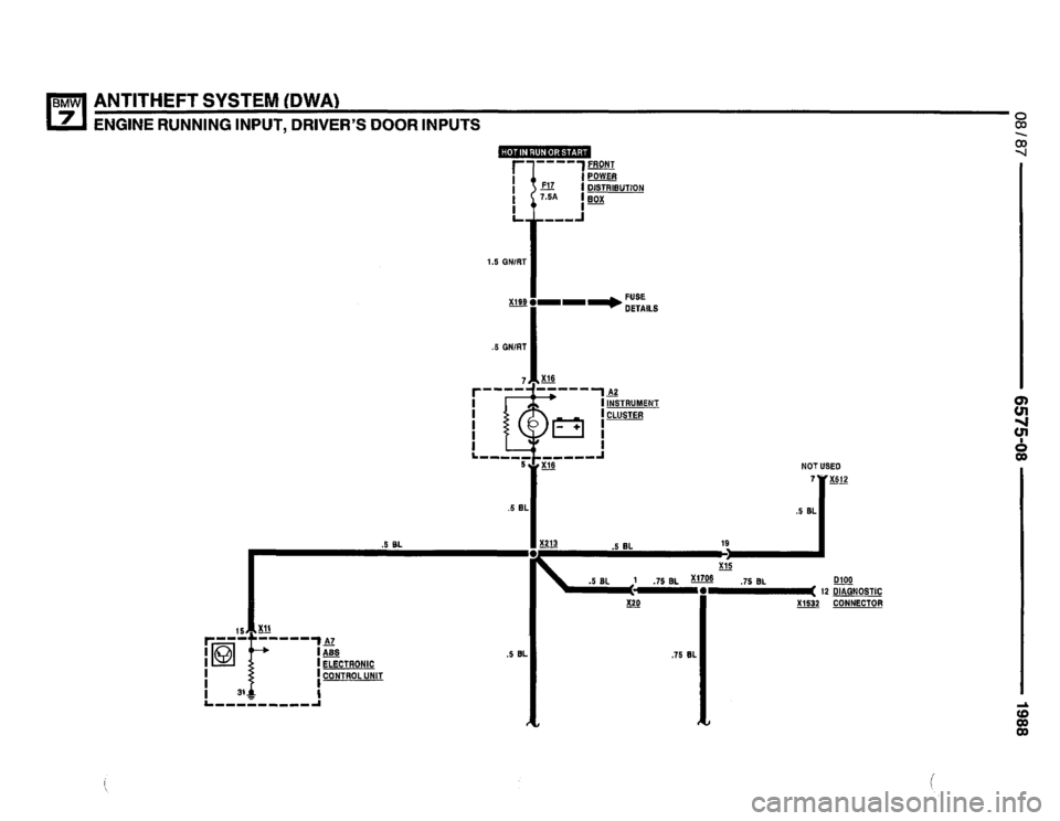 BMW 735i 1987 E32 Electrical Troubleshooting Manual BMW 735i 1987 E32 Electrical Troubleshooting Manual