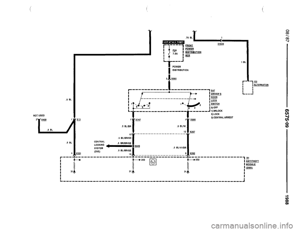 BMW 735i 1987 E32 Electrical Troubleshooting Manual BMW 735i 1987 E32 Electrical Troubleshooting Manual