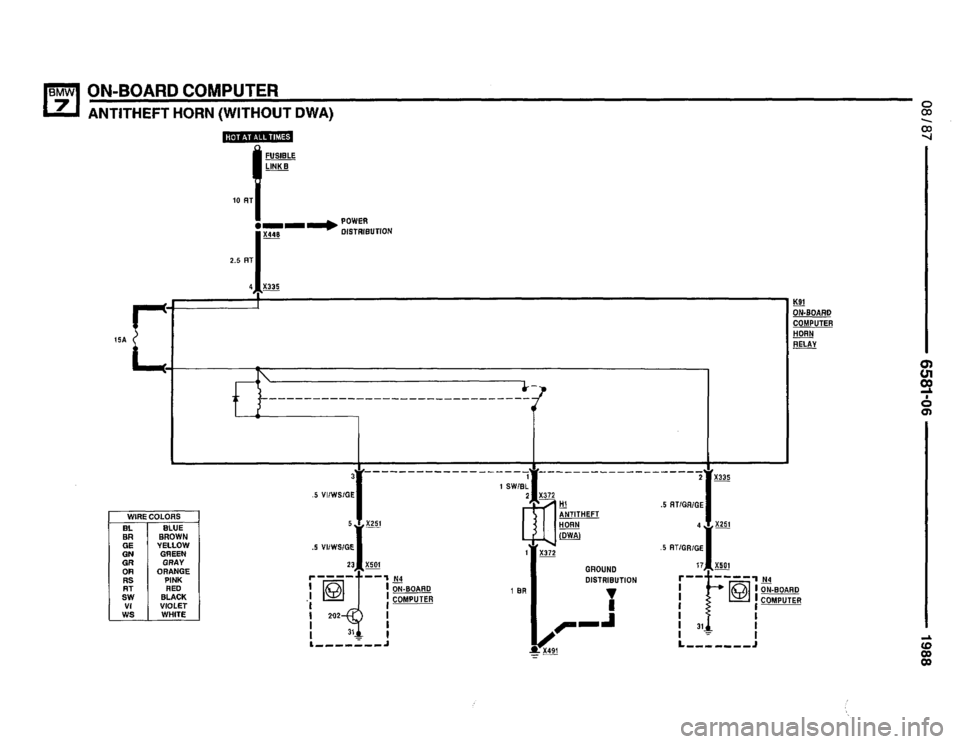 BMW 735i 1987 E32 Electrical Troubleshooting Manual BMW 735i 1987 E32 Electrical Troubleshooting Manual