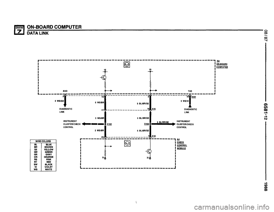 BMW 735i 1987 E32 Electrical Troubleshooting Manual BMW 735i 1987 E32 Electrical Troubleshooting Manual