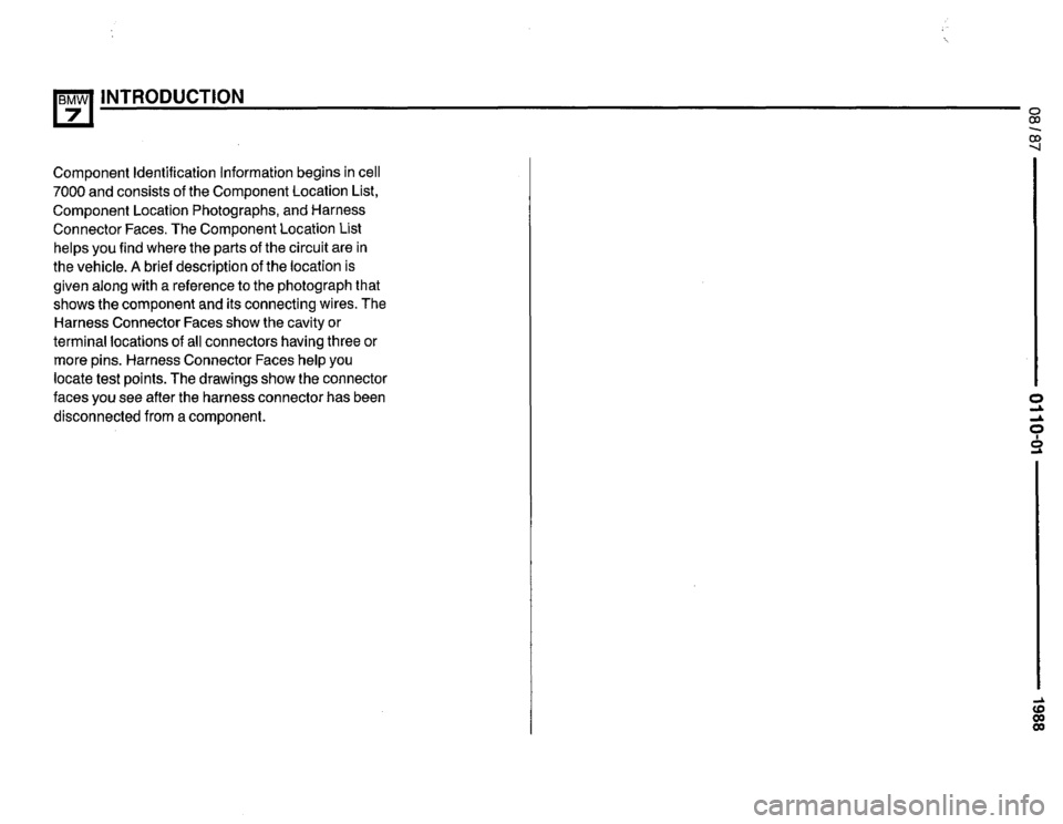 BMW 735i 1987 E32 Electrical Troubleshooting Manual 