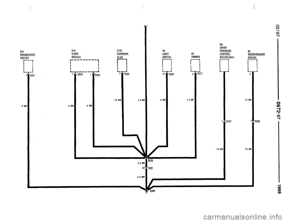 BMW 735i 1987 E32 Electrical Troubleshooting Manual 