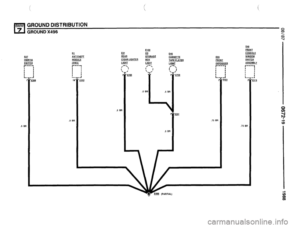 BMW 735i 1987 E32 Electrical Troubleshooting Manual BMW 735i 1987 E32 Electrical Troubleshooting Manual