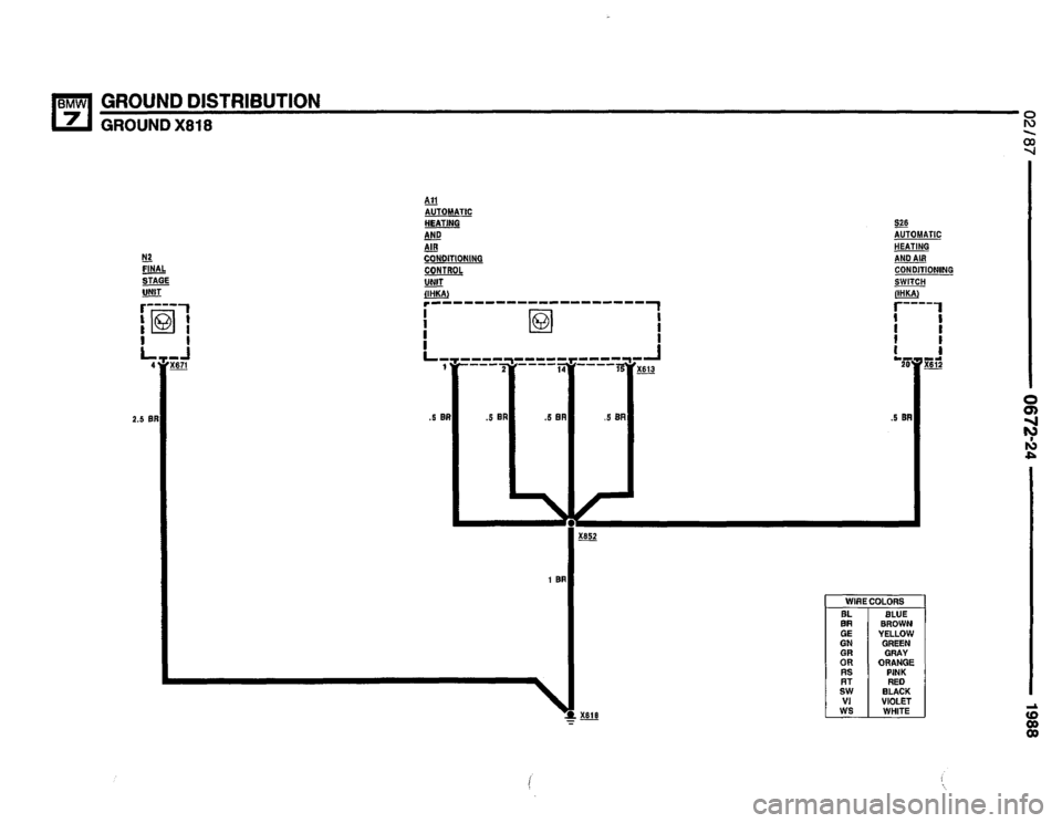 BMW 735i 1987 E32 Electrical Troubleshooting Manual BMW 735i 1987 E32 Electrical Troubleshooting Manual
