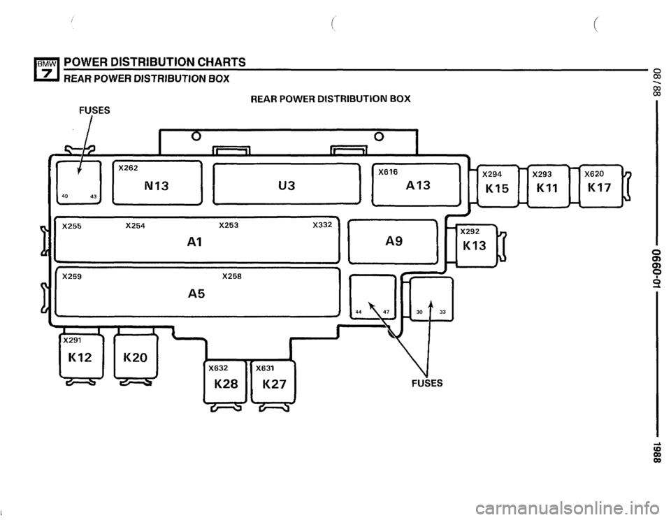 BMW 750il 1988 E32 Electrical Troubleshooting Manual 