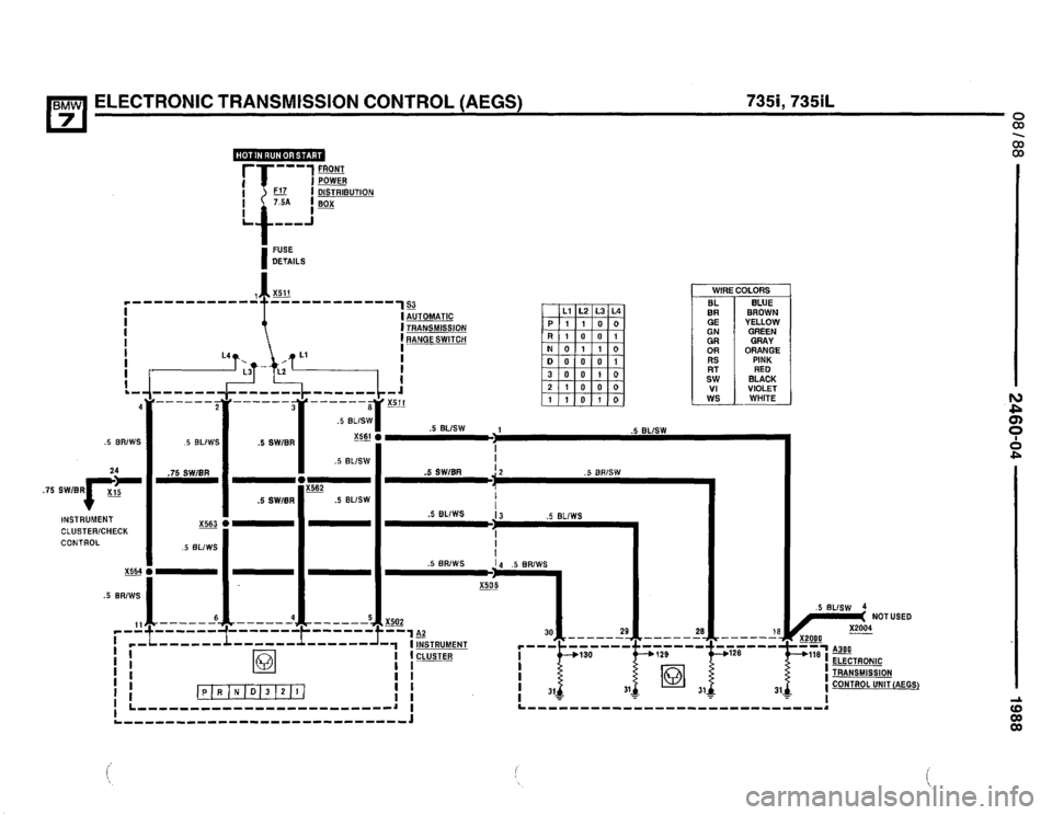 BMW 750il 1988 E32 Electrical Troubleshooting Manual BMW 750il 1988 E32 Electrical Troubleshooting Manual