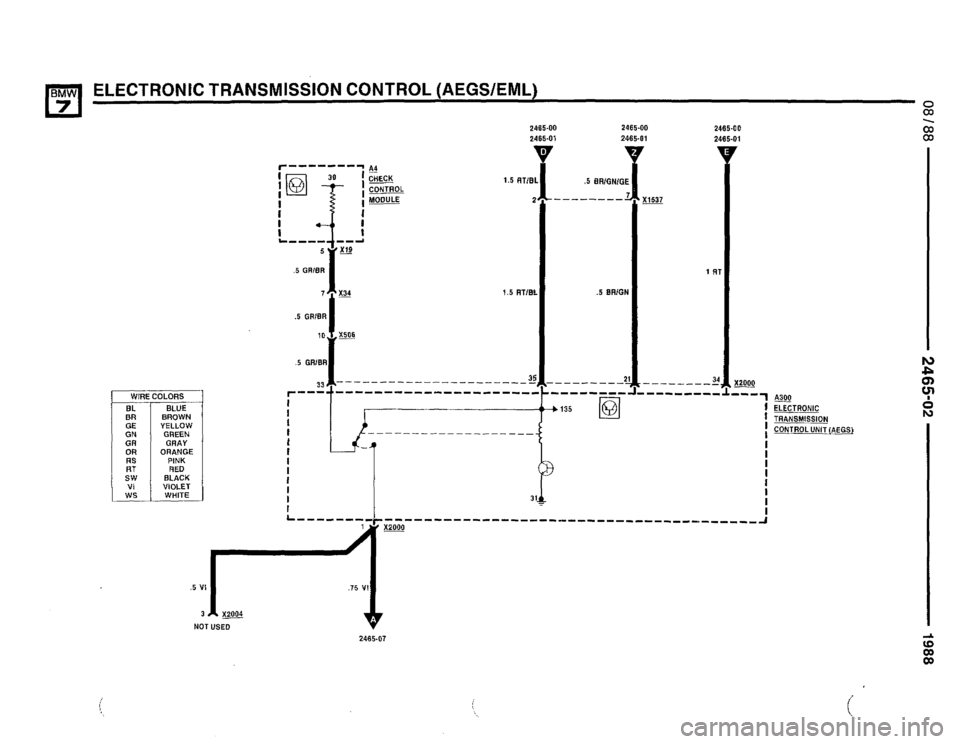 BMW 750il 1988 E32 Electrical Troubleshooting Manual BMW 750il 1988 E32 Electrical Troubleshooting Manual