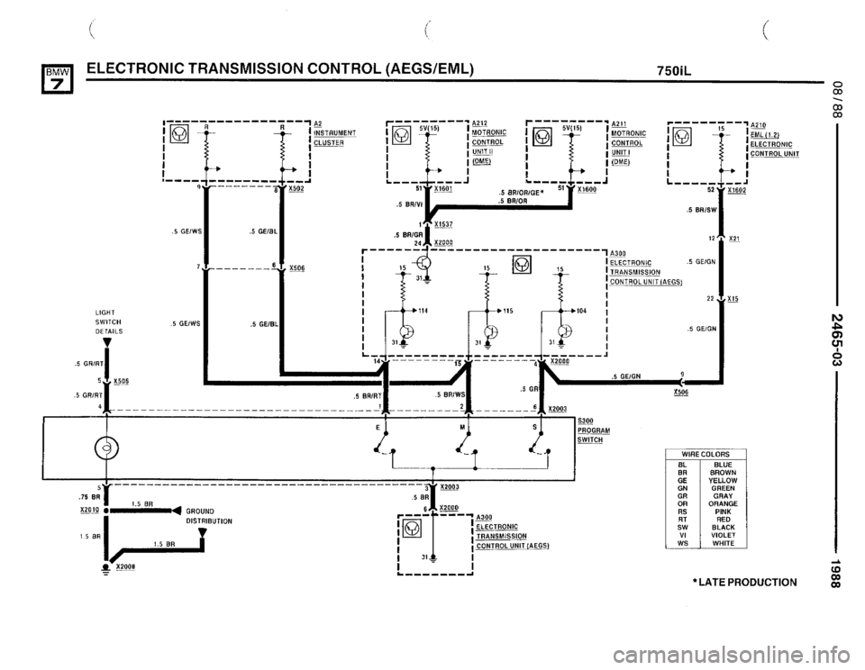 BMW 750il 1988 E32 Electrical Troubleshooting Manual BMW 750il 1988 E32 Electrical Troubleshooting Manual
