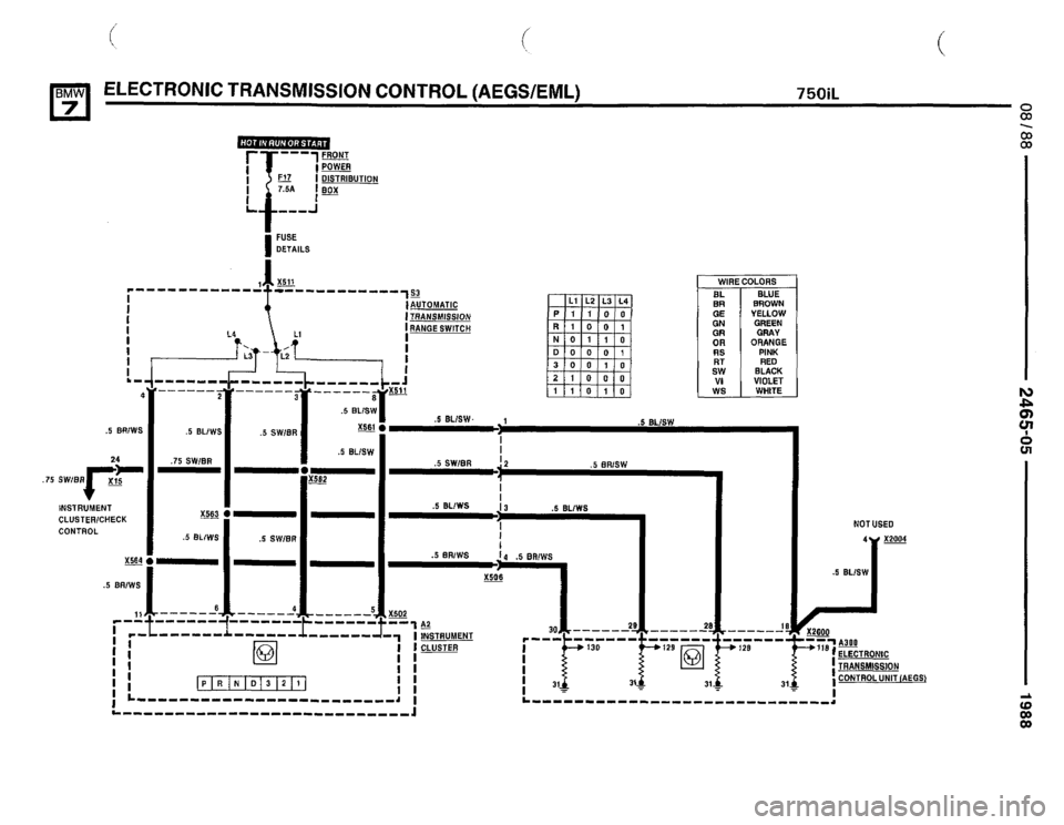 BMW 750il 1988 E32 Electrical Troubleshooting Manual BMW 750il 1988 E32 Electrical Troubleshooting Manual
