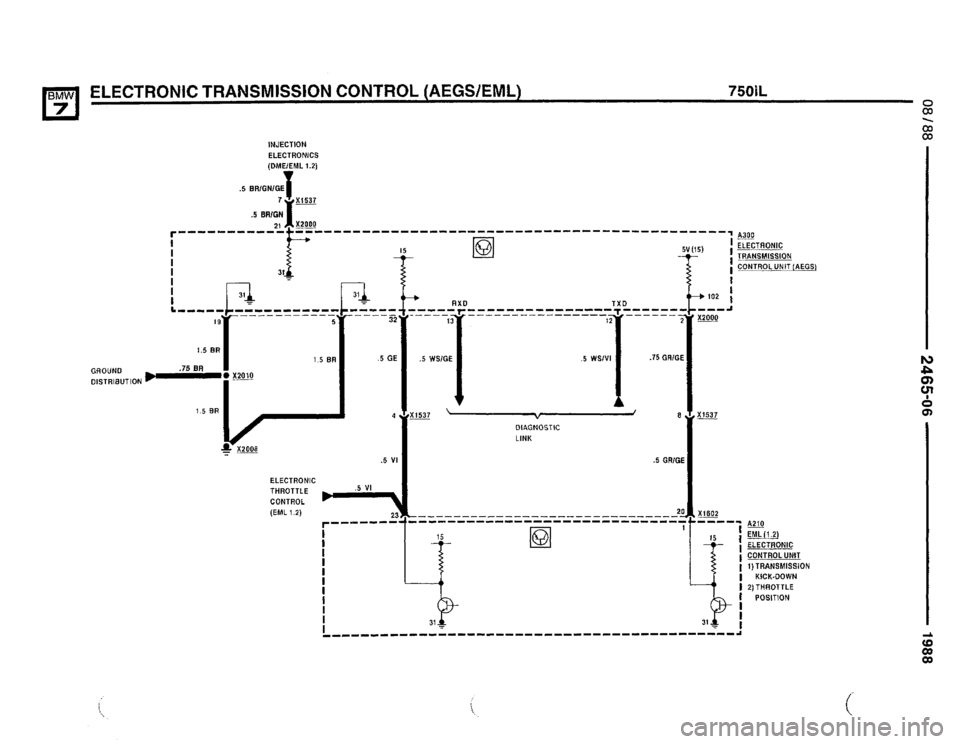 BMW 750il 1988 E32 Electrical Troubleshooting Manual BMW 750il 1988 E32 Electrical Troubleshooting Manual