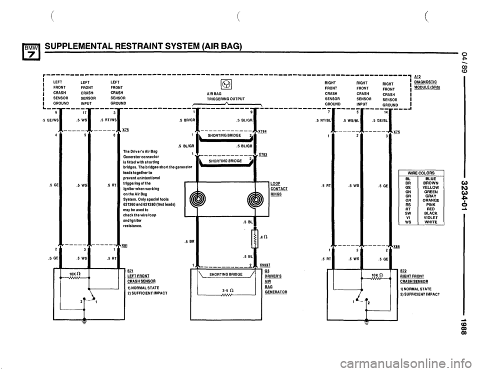 BMW 750il 1988 E32 Electrical Troubleshooting Manual BMW 750il 1988 E32 Electrical Troubleshooting Manual