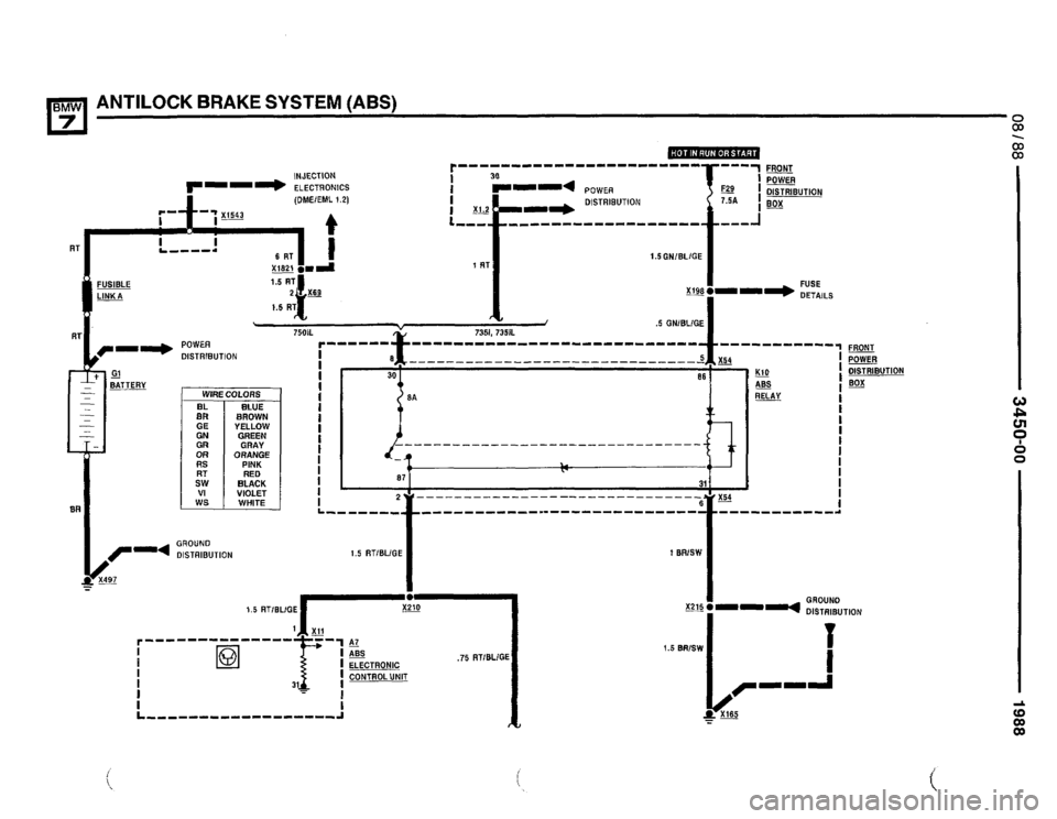BMW 750il 1988 E32 Electrical Troubleshooting Manual BMW 750il 1988 E32 Electrical Troubleshooting Manual