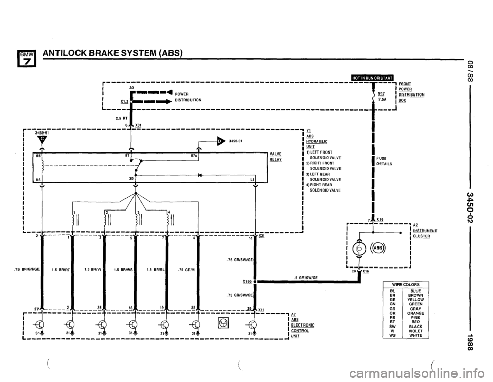 BMW 750il 1988 E32 Electrical Troubleshooting Manual BMW 750il 1988 E32 Electrical Troubleshooting Manual