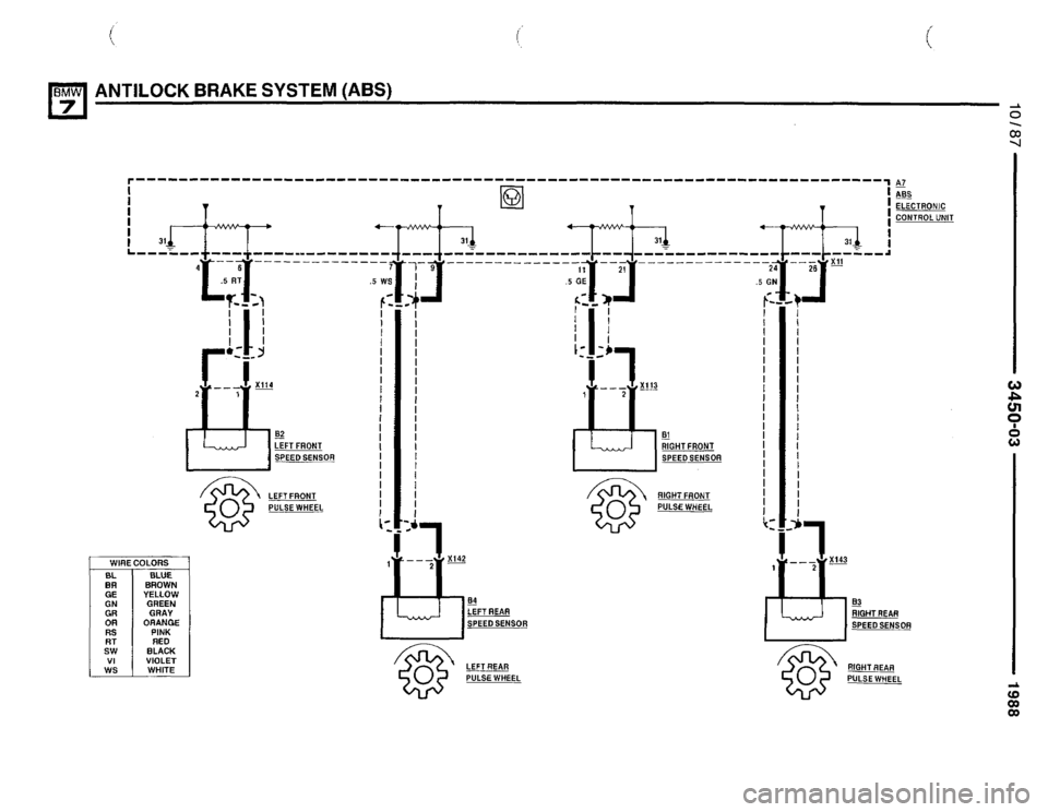 BMW 750il 1988 E32 Electrical Troubleshooting Manual BMW 750il 1988 E32 Electrical Troubleshooting Manual