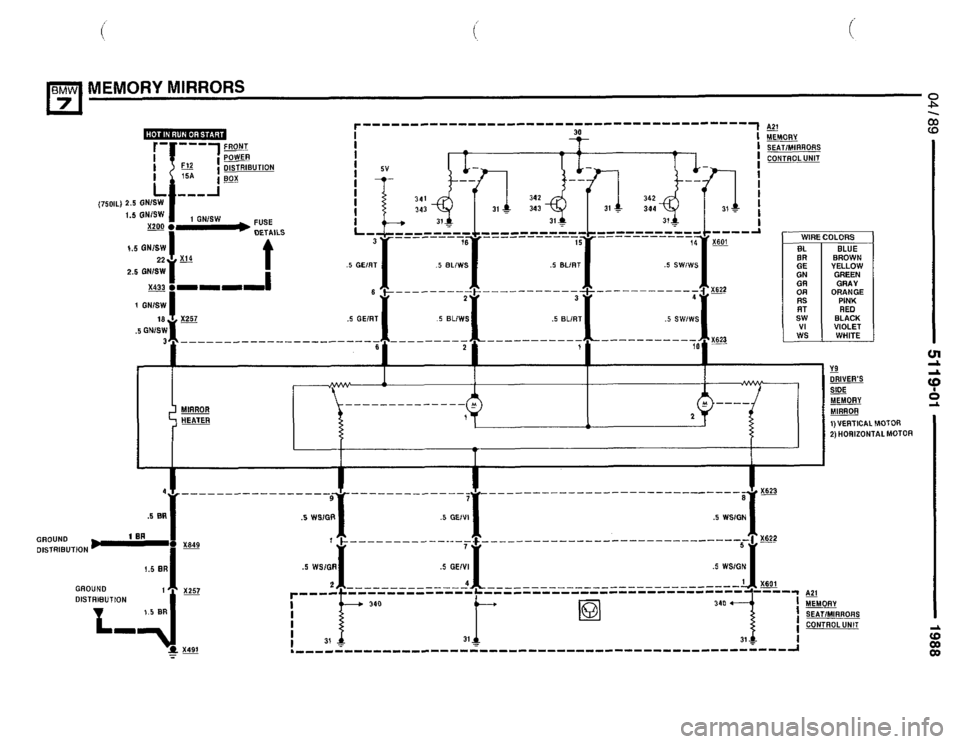 BMW 750il 1988 E32 Electrical Troubleshooting Manual BMW 750il 1988 E32 Electrical Troubleshooting Manual
