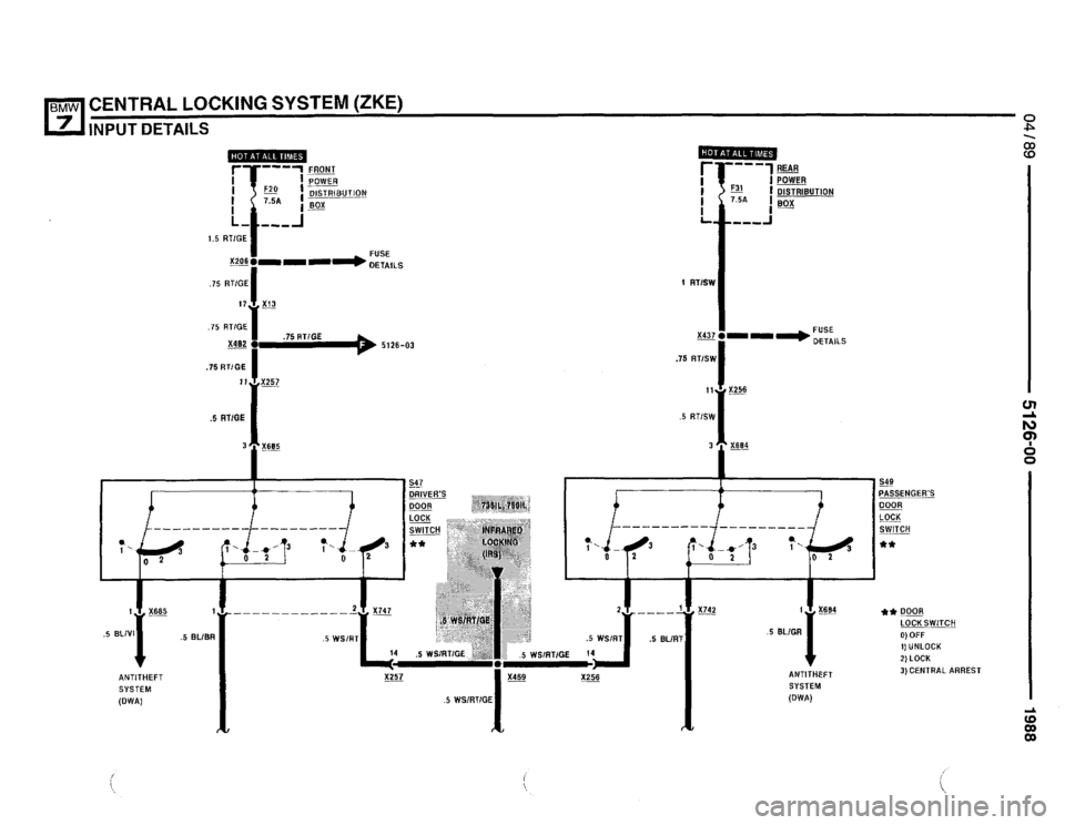 BMW 750il 1988 E32 Electrical Troubleshooting Manual BMW 750il 1988 E32 Electrical Troubleshooting Manual