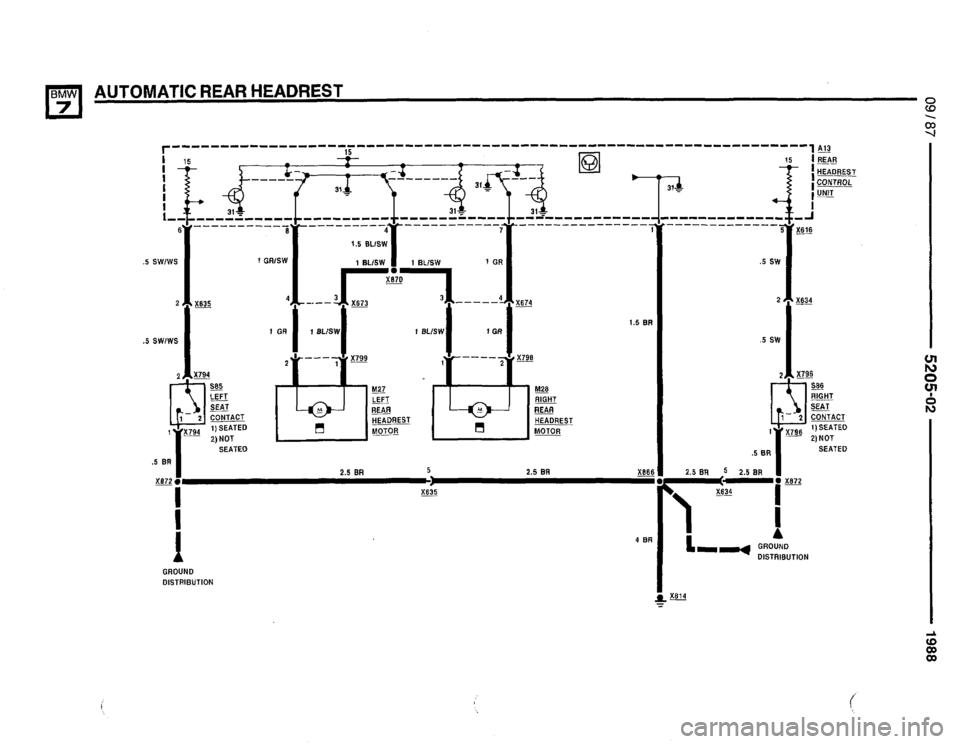 BMW 750il 1988 E32 Electrical Troubleshooting Manual BMW 750il 1988 E32 Electrical Troubleshooting Manual