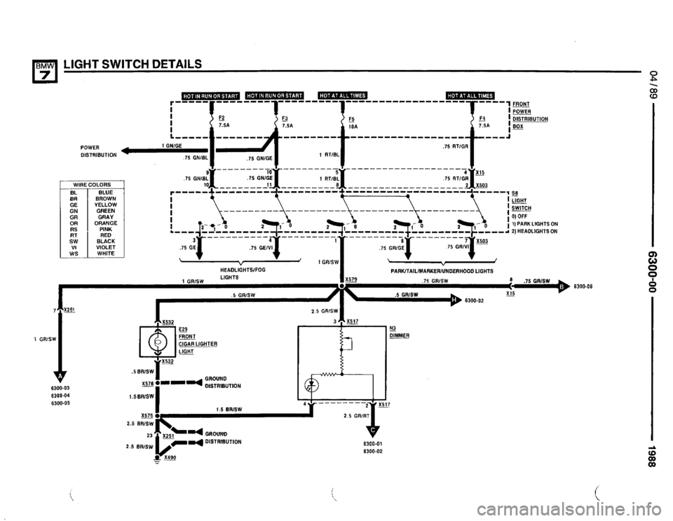 BMW 750il 1988 E32 Electrical Troubleshooting Manual BMW 750il 1988 E32 Electrical Troubleshooting Manual