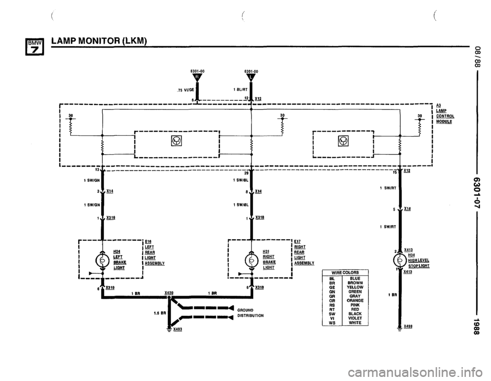 BMW 750il 1988 E32 Electrical Troubleshooting Manual BMW 750il 1988 E32 Electrical Troubleshooting Manual