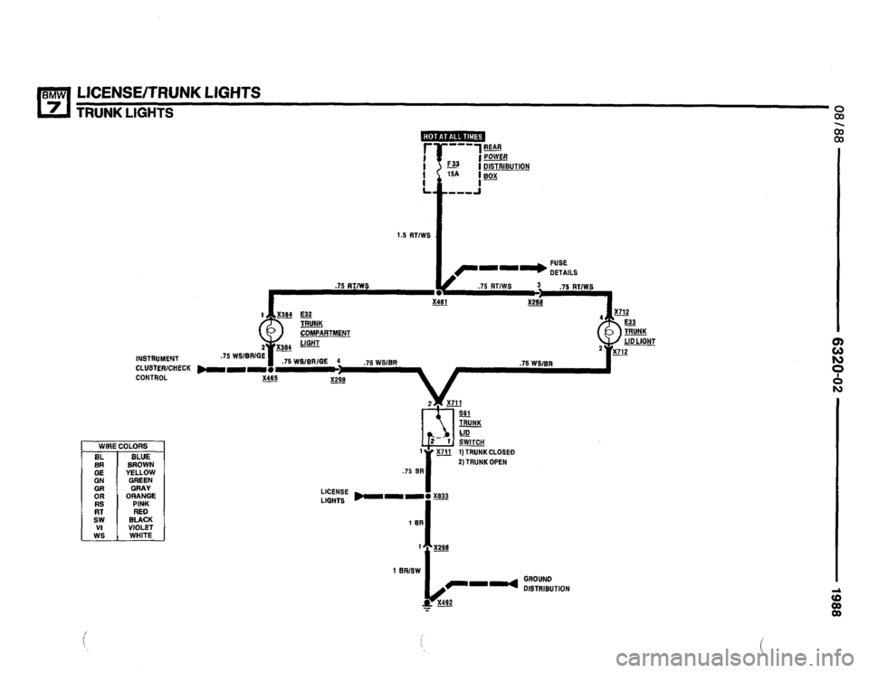 BMW 750il 1988 E32 Electrical Troubleshooting Manual BMW 750il 1988 E32 Electrical Troubleshooting Manual
