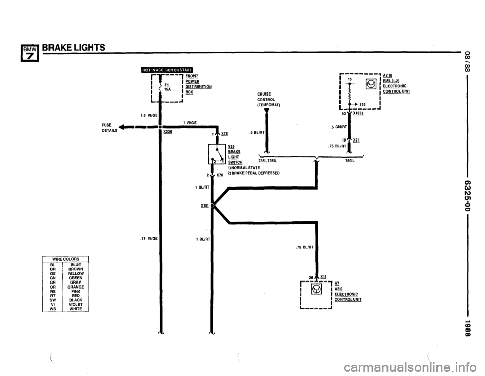 BMW 750il 1988 E32 Electrical Troubleshooting Manual BMW 750il 1988 E32 Electrical Troubleshooting Manual