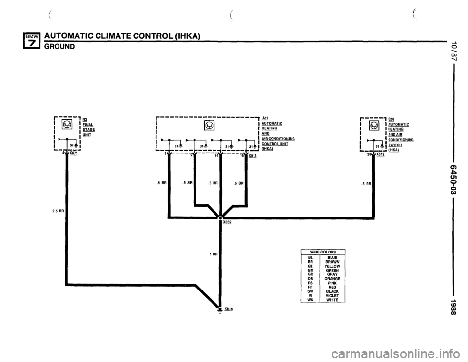 BMW 750il 1988 E32 Electrical Troubleshooting Manual BMW 750il 1988 E32 Electrical Troubleshooting Manual