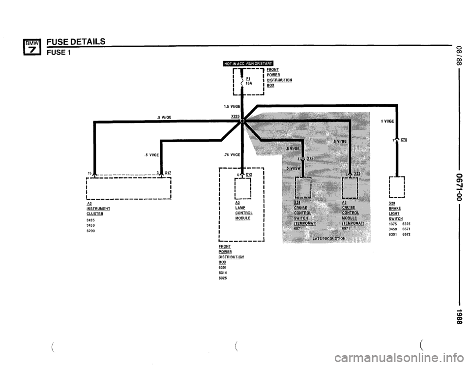 BMW 750il 1988 E32 Electrical Troubleshooting Manual 