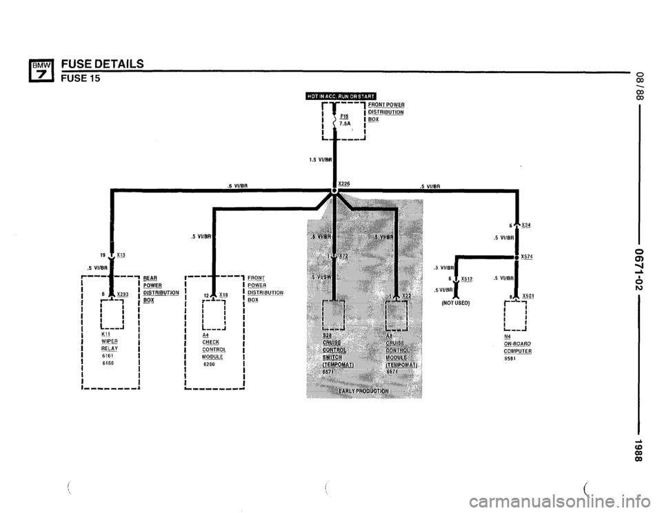 BMW 750il 1988 E32 Electrical Troubleshooting Manual 