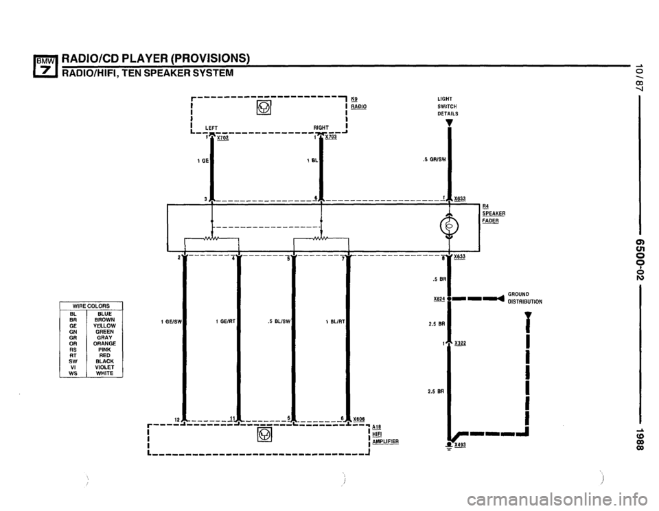 BMW 750il 1988 E32 Electrical Troubleshooting Manual 