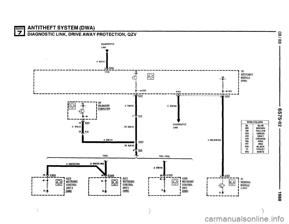 BMW 750il 1988 E32 Electrical Troubleshooting Manual BMW 750il 1988 E32 Electrical Troubleshooting Manual