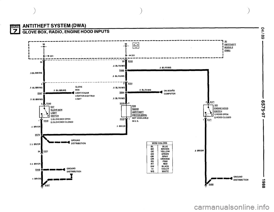 BMW 750il 1988 E32 Electrical Troubleshooting Manual BMW 750il 1988 E32 Electrical Troubleshooting Manual