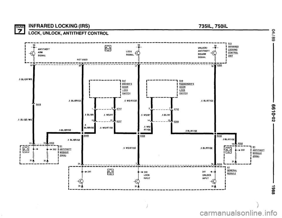 BMW 750il 1988 E32 Electrical Troubleshooting Manual BMW 750il 1988 E32 Electrical Troubleshooting Manual