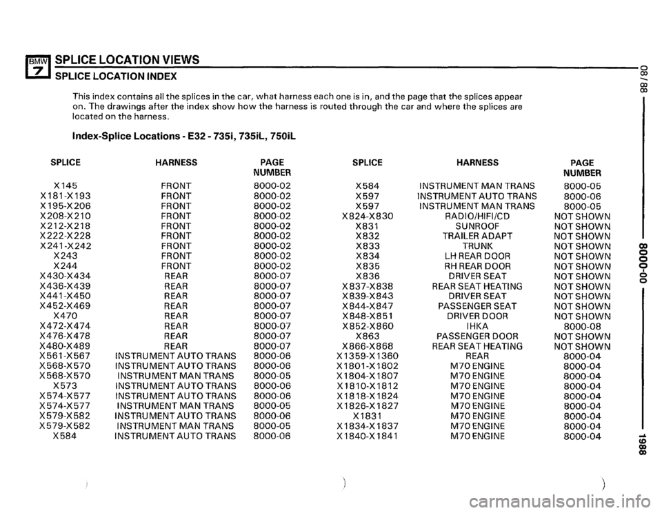 BMW 750il 1988 E32 Electrical Troubleshooting Manual BMW 750il 1988 E32 Electrical Troubleshooting Manual