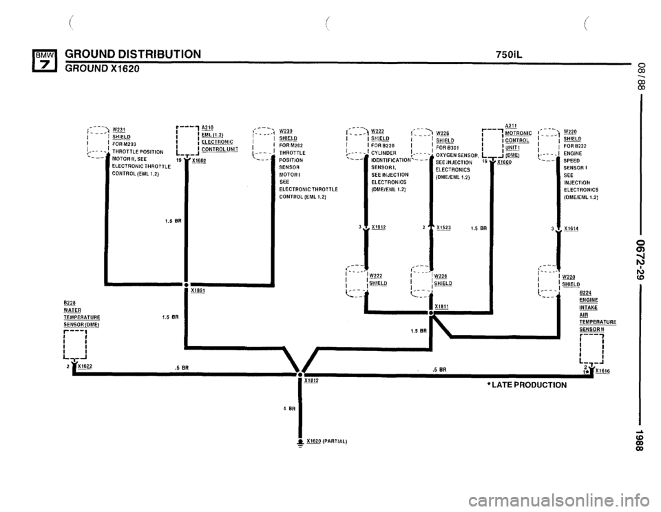 BMW 750il 1988 E32 Electrical Troubleshooting Manual 