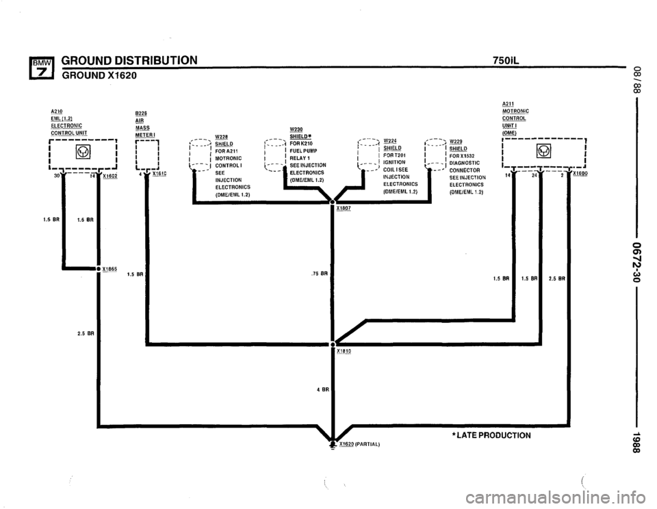 BMW 750il 1988 E32 Electrical Troubleshooting Manual 