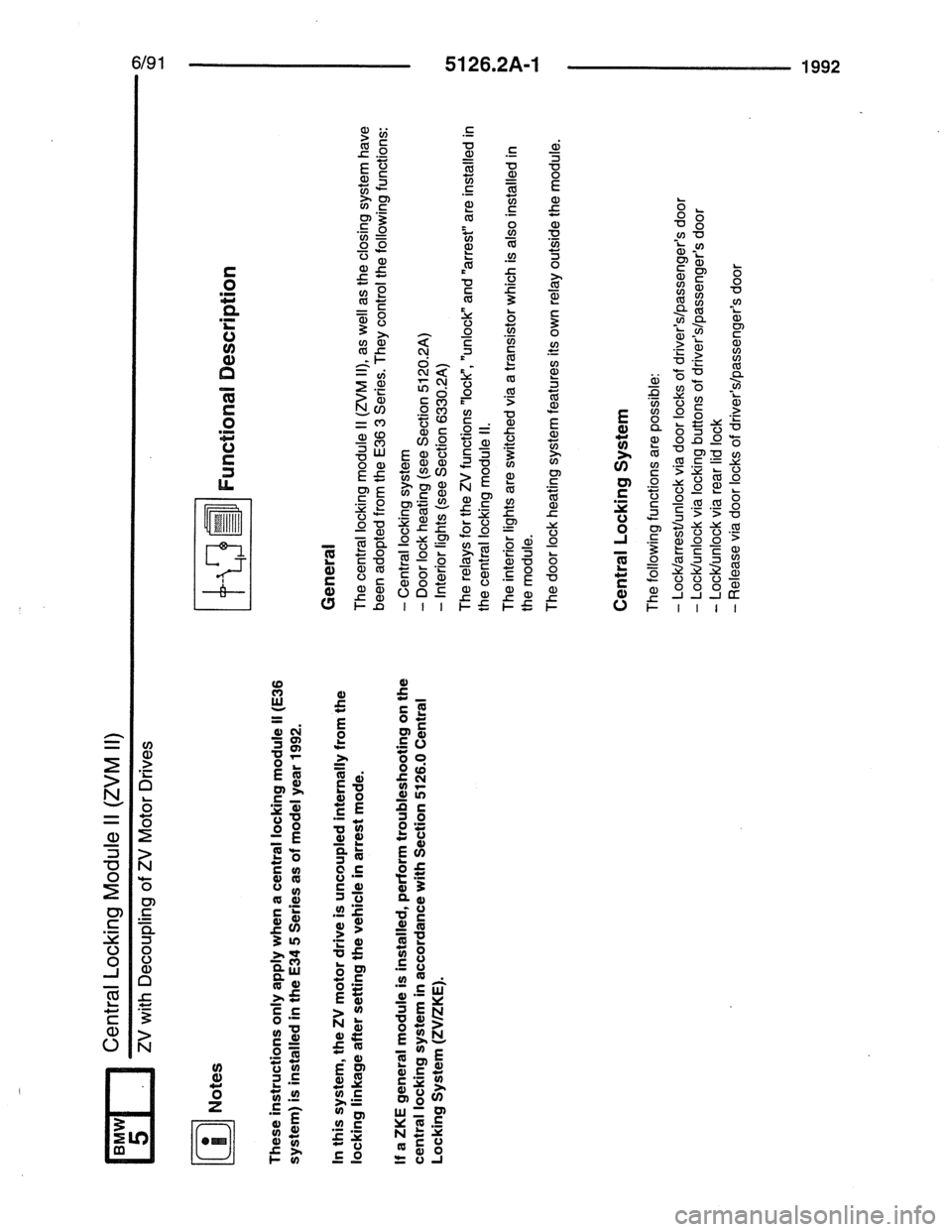 BMW 7 SERIES 1988 E32 Electrical Troubleshooting Manual BMW 7 SERIES 1988 E32 Electrical Troubleshooting Manual