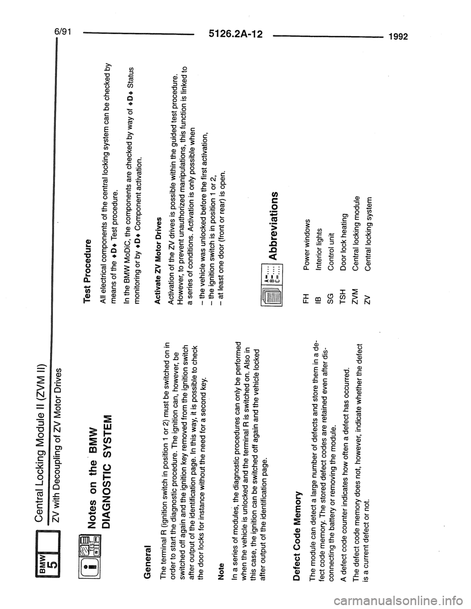 BMW 7 SERIES 1988 E32 Electrical Troubleshooting Manual BMW 7 SERIES 1988 E32 Electrical Troubleshooting Manual